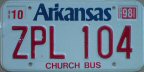 1998 Arkansas church bus