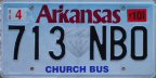 2010 Arkansas church bus