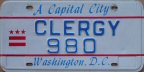 church-related license plate