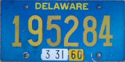 Delaware 1959-1960