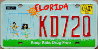 2007 Florida Keep Kids Drug Free specialty