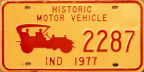 Indiana historic vehicle