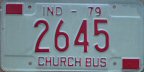 1979 Indiana church bus