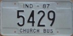 1987 Indiana church bus