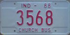 1988 Indiana church bus