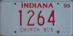 1995 Indiana church bus