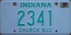 2000 Indiana church bus