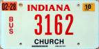 2010 Indiana church bus