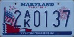 War of 1812 passenger car front