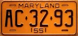 1955 Maryland passenger car
