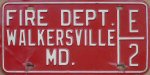 circa 1964-1986 Walkersville Fire Dept.