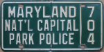 circa 1964-1990 Maryland National Capital Park Police