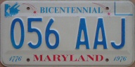 1976 Maryland Bicentennial