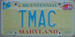 1980 Bicentennial vanity