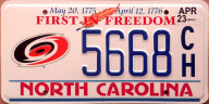 Carolina Hurricanes, "First in Freedom"