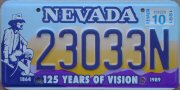 Nevada 125 Years 1864-1989
