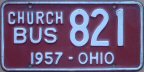 church-related license plate