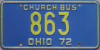 1972 Ohio church bus