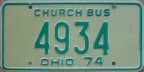 1974 Ohio church bus