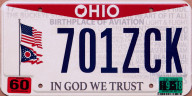 2018 Ohio In God We Trust