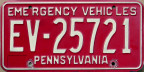 circa 1990s Pennsylvania emergency vehicles (plural)