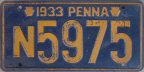 1933 passenger car