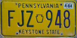 1984 yellow Keystone State passenger