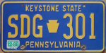 1988 blue Keystone State passenger