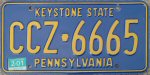 2001 blue Keystone State passenger