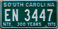 South Carolina 300 Years