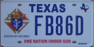 Texas One Nation Under God