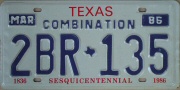 Texas Sesquicentennial non-passenger type 2