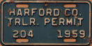 1959 Harford County trailer permit