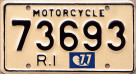 1977 Rhode Island motorcycle
