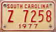 1977 South Carolina motorcycle