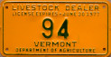 Vermont livestock dealer permit